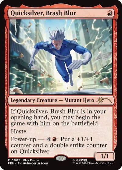 Quicksilver Brash Blur Standard Showdown Promos Magic card