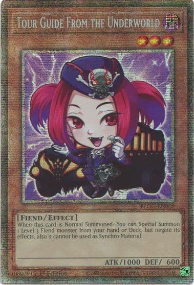 Tour Guide From the Underworld Starlight Rare Battles of Legend: Glorious Gallery Yu-Gi-Oh! card