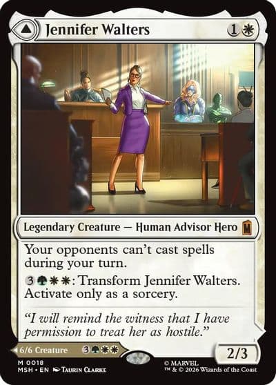 Jennifer Walters Marvel Super Heroes Magic card