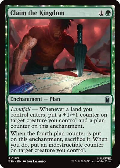 Claim the Kingdom Marvel Super Heroes Magic card