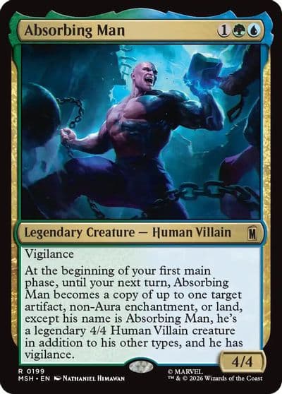 Absorbing Man Marvel Super Heroes Magic card