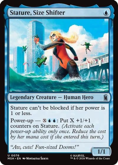 Stature Size Shifter Marvel Super Heroes Magic card