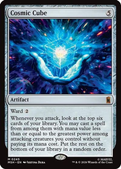 Cosmic Cube Marvel Super Heroes Magic card