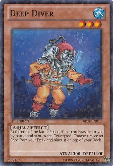 Deep Diver Starfoil Battle Pack: Epic Dawn Yu-Gi-Oh! card