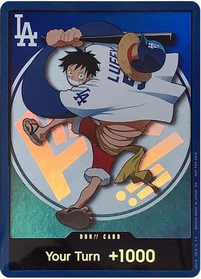 DON Card LA Dodgers 2026 Promo One Piece Promotion Cards One Piece card