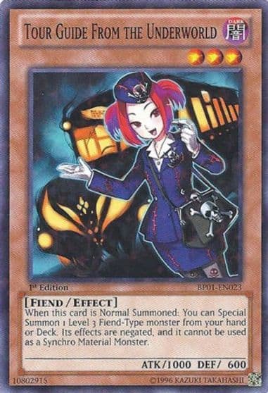 Tour Guide From the Underworld Starfoil Battle Pack: Epic Dawn Yu-Gi-Oh! card