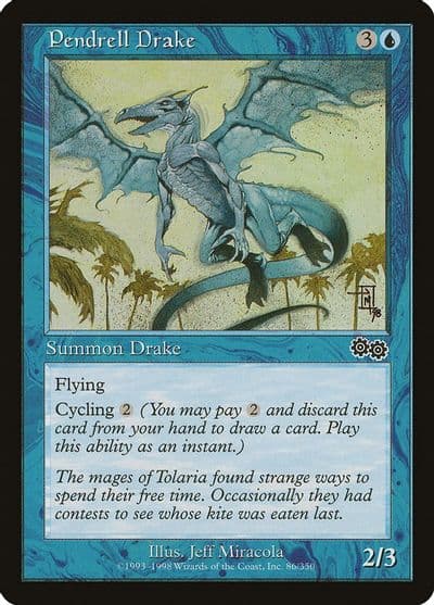 Pendrell Drake Urza's Saga Magic card