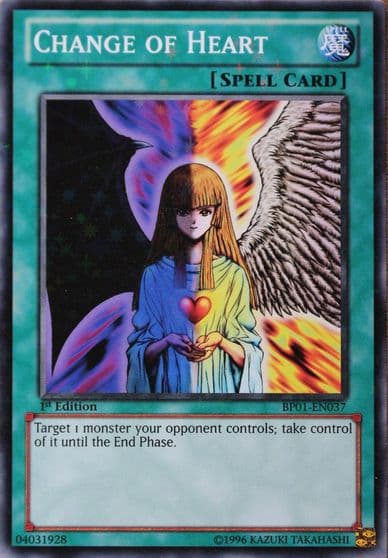 Change of Heart Starfoil Battle Pack: Epic Dawn Yu-Gi-Oh! card