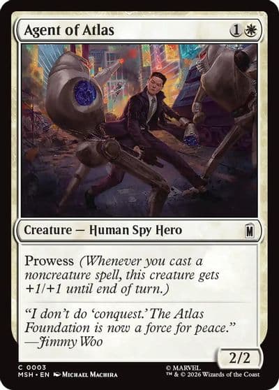 Agent of Atlas Marvel Super Heroes Magic card