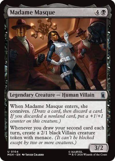 Madame Masque Marvel Super Heroes Magic card