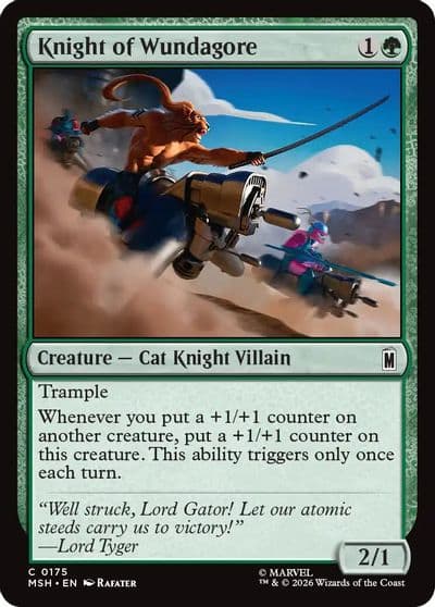 Knight of Wundagore Marvel Super Heroes Magic card