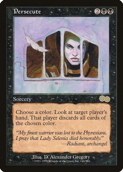 Persecute Urza's Saga Magic card