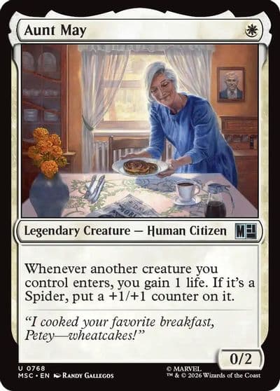 Aunt May Commander: Marvel Super Heroes Magic card
