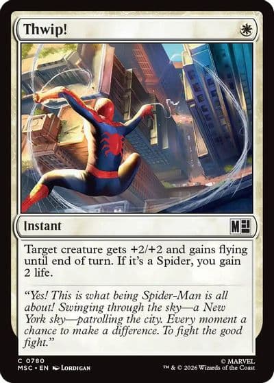 Thwip Commander: Marvel Super Heroes Magic card