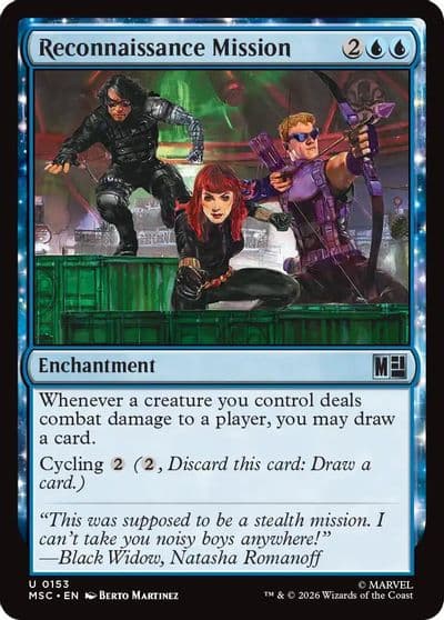 Reconnaissance Mission Commander: Marvel Super Heroes Magic card