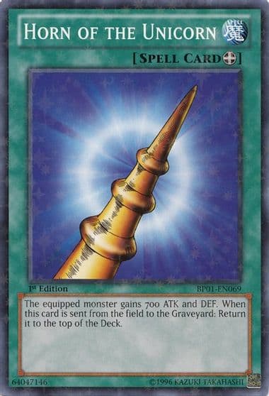 Horn of the Unicorn Starfoil Battle Pack: Epic Dawn Yu-Gi-Oh! card