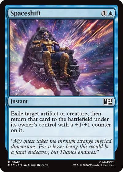 Spaceshift Commander: Marvel Super Heroes Magic card