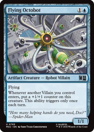 Flying Octobot Commander: Marvel Super Heroes Magic card