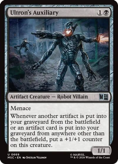 Ultrons Auxiliary Commander: Marvel Super Heroes Magic card