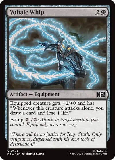 Voltaic Whip Commander: Marvel Super Heroes Magic card