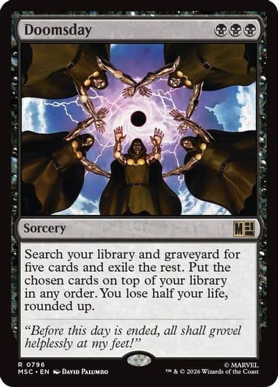 Doomsday Commander: Marvel Super Heroes Magic card