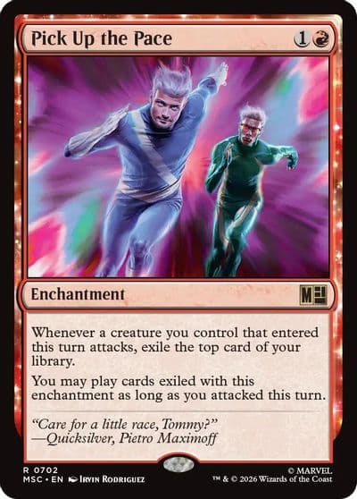 Pick Up the Pace Commander: Marvel Super Heroes Magic card