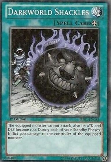 Darkworld Shackles Starfoil Battle Pack: Epic Dawn Yu-Gi-Oh! card
