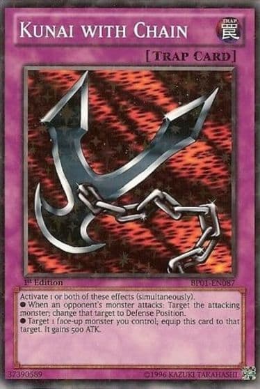 Kunai with Chain Starfoil Battle Pack: Epic Dawn Yu-Gi-Oh! card