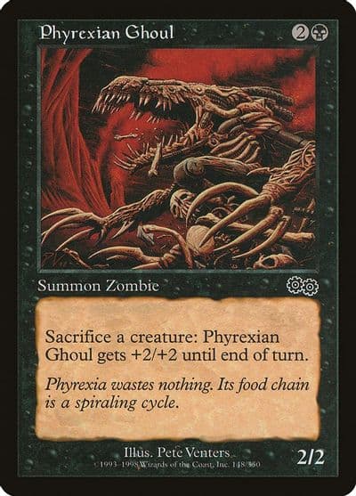 Phyrexian Ghoul Urza's Saga Magic card