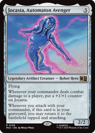 Jocasta Automaton Avenger Commander: Marvel Super Heroes Magic card