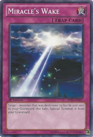 Miracles Wake Starfoil Battle Pack: Epic Dawn Yu-Gi-Oh! card