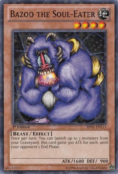 Bazoo the Soul Eater Starfoil Battle Pack: Epic Dawn Yu-Gi-Oh! card
