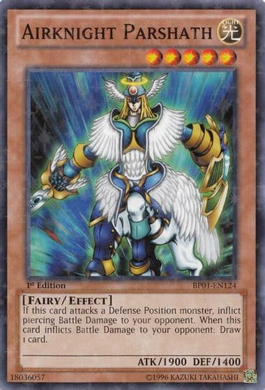 Airknight Parshath Starfoil Battle Pack: Epic Dawn Yu-Gi-Oh! card