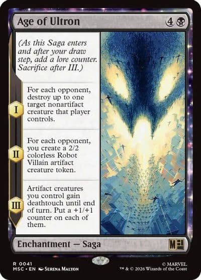 Age of Ultron Commander: Marvel Super Heroes Magic card