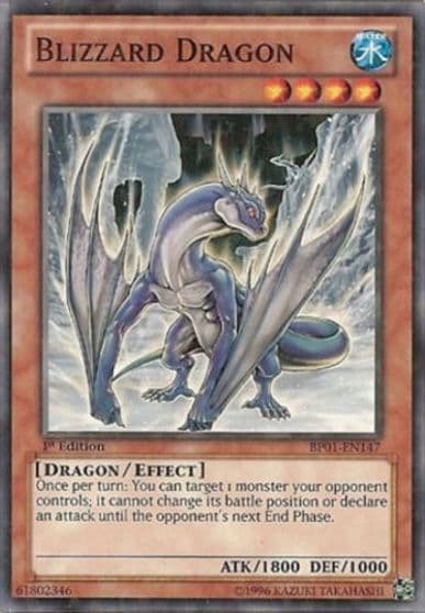 Blizzard Dragon Starfoil Battle Pack: Epic Dawn Yu-Gi-Oh! card