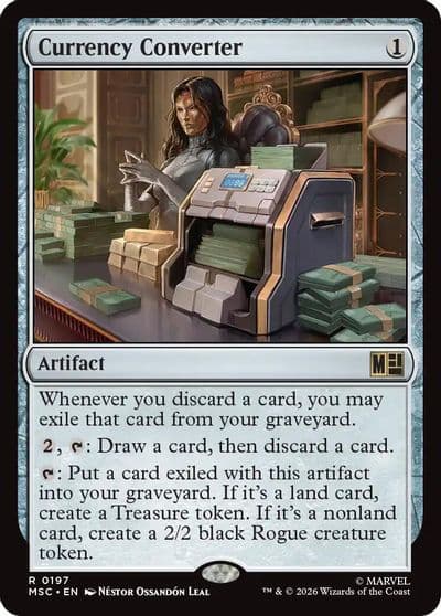 Currency Converter Commander: Marvel Super Heroes Magic card