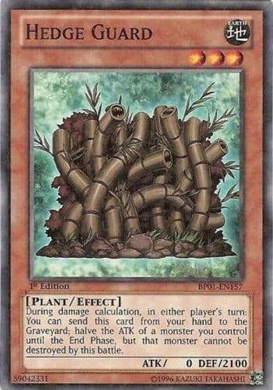 Hedge Guard Starfoil Battle Pack: Epic Dawn Yu-Gi-Oh! card