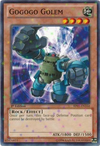 Gogogo Golem Starfoil Battle Pack: Epic Dawn Yu-Gi-Oh! card