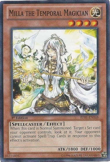 Milla the Temporal Magician Starfoil Battle Pack: Epic Dawn Yu-Gi-Oh! card