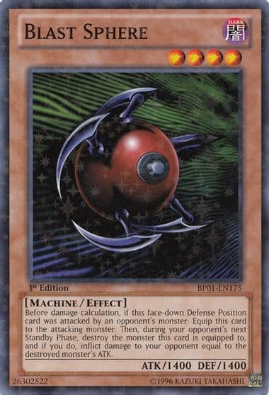 Blast Sphere Starfoil Battle Pack: Epic Dawn Yu-Gi-Oh! card