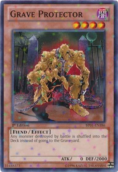 Grave Protector Starfoil Battle Pack: Epic Dawn Yu-Gi-Oh! card