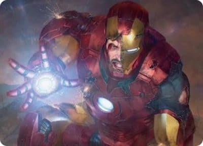 Heroic Sacrifice Art Card Art Series: Marvel Super Heroes Magic card