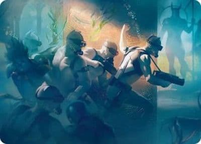 Martial Coup Art Card Art Series: Marvel Super Heroes Magic card