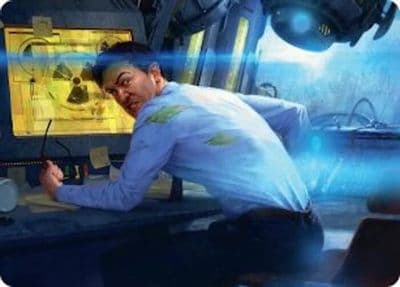 Bruce Banner Art Card Art Series: Marvel Super Heroes Magic card