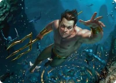 Namor the Sub Mariner Art Card Art Series: Marvel Super Heroes Magic card