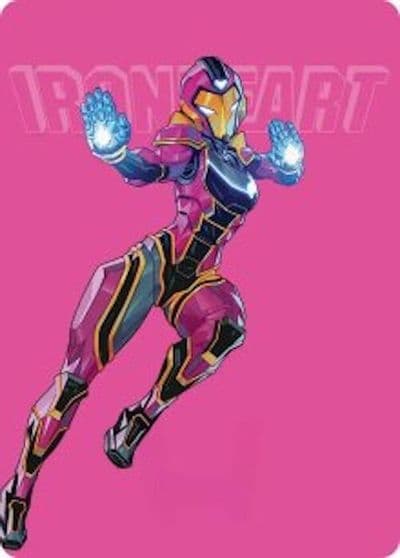 Ironheart Clever Champion Art Card Art Series: Marvel Super Heroes Magic card