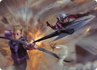 Team Tactics Art Card Art Series: Marvel Super Heroes Magic card