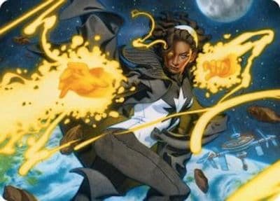 Photon Mighty Marvel Art Card Art Series: Marvel Super Heroes Magic card