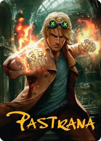 Chase Stein Runaway Art Card Gold Stamped Signature Art Series: Marvel Super Heroes Magic card