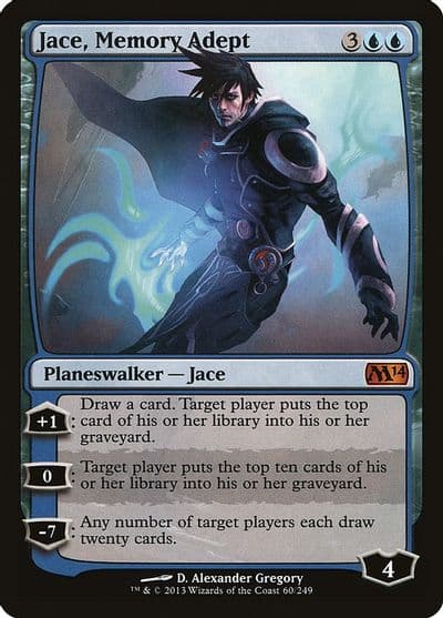Jace Memory Adept Magic 2014 (M14) Magic card